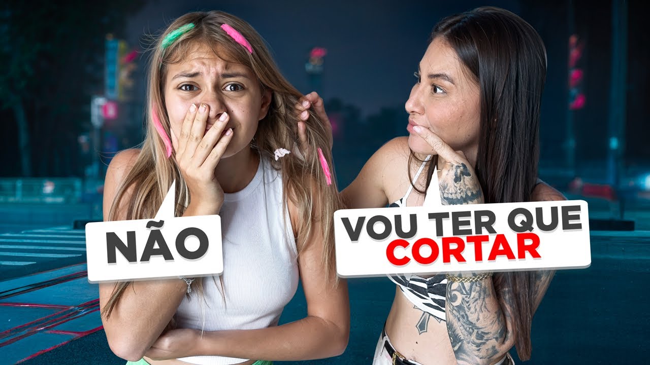 MINHA MÃE FICOU MUITO BRAVA ! GRUDOU CHICLETES ! - BIANKA