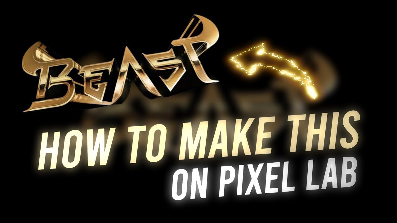 HOW TO MAKE BEAST LOGO | 