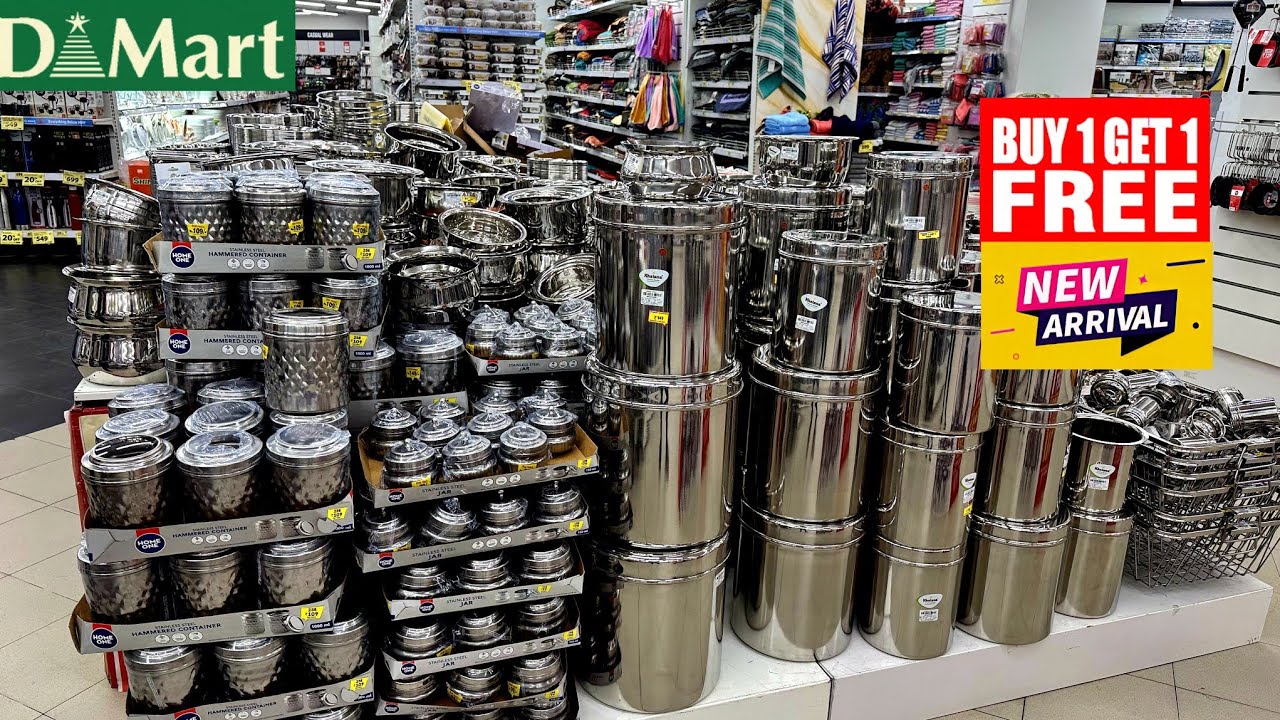 Dmart Spar clearance sale 80%off buy1get2, new variety & useful kitchen-ware, household & organisers