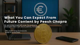 Building Scalable Blockchain Systems: Insights by Peesh Chopra | Web3 Infrastructure Explained