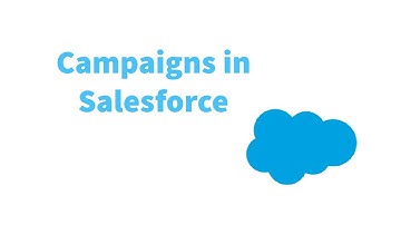 CAMPAIGNS IN SALESFORCE | How to create a new campaign | Why would you use salesforce campaigns