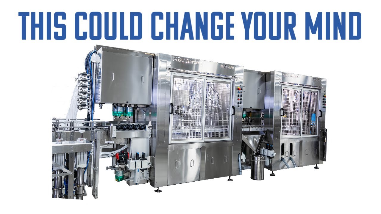 100 CPM DLDI Inline Indexing Fill-Valve-Crimp Machine