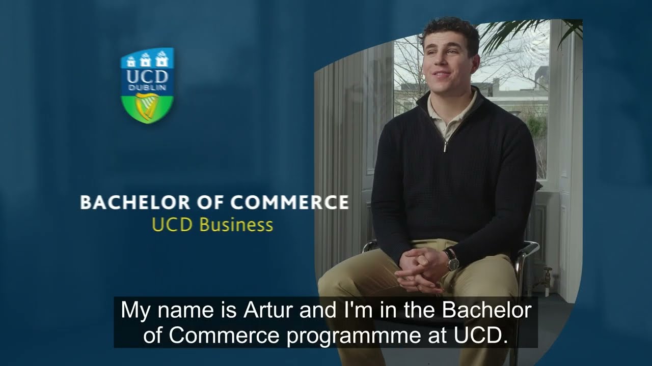 Studying Commerce at UCD