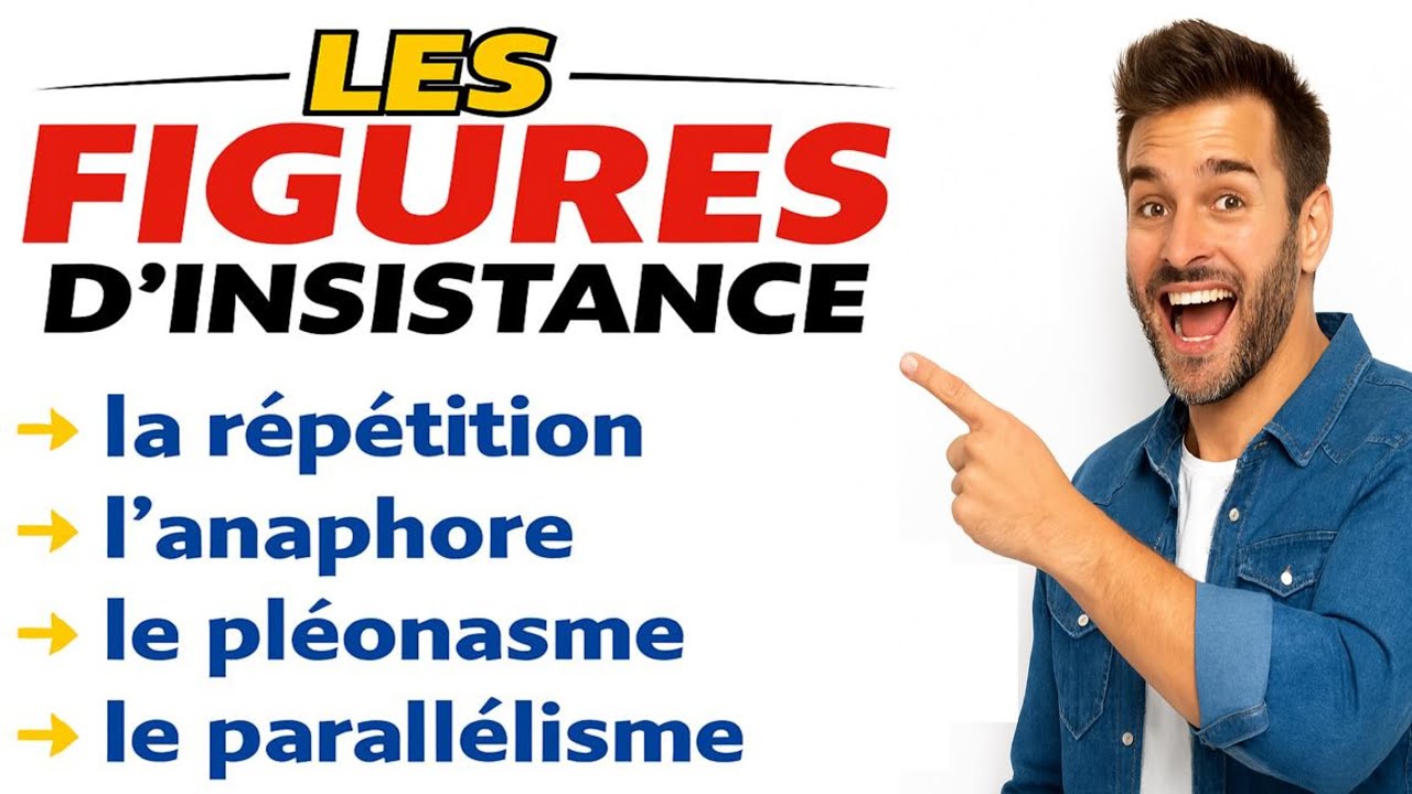 Фигуры речи, используемые для усиления акцента во французском языке | Урок + Упражнения с ответами