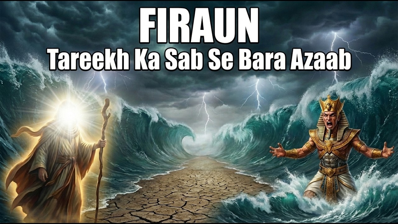 Samandar Kaise Phat Gaya?  Hazrat Musa A.S. Aur Firaun Ka Haqeeqi Waqia | Imaan Dastaan