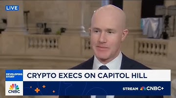 COINBASE CEO SAID LIVE ON CNBC THAT THE BITCOIN CRYPTO MARKET STRUCTURE BILL IS ABOUT TO PASS!