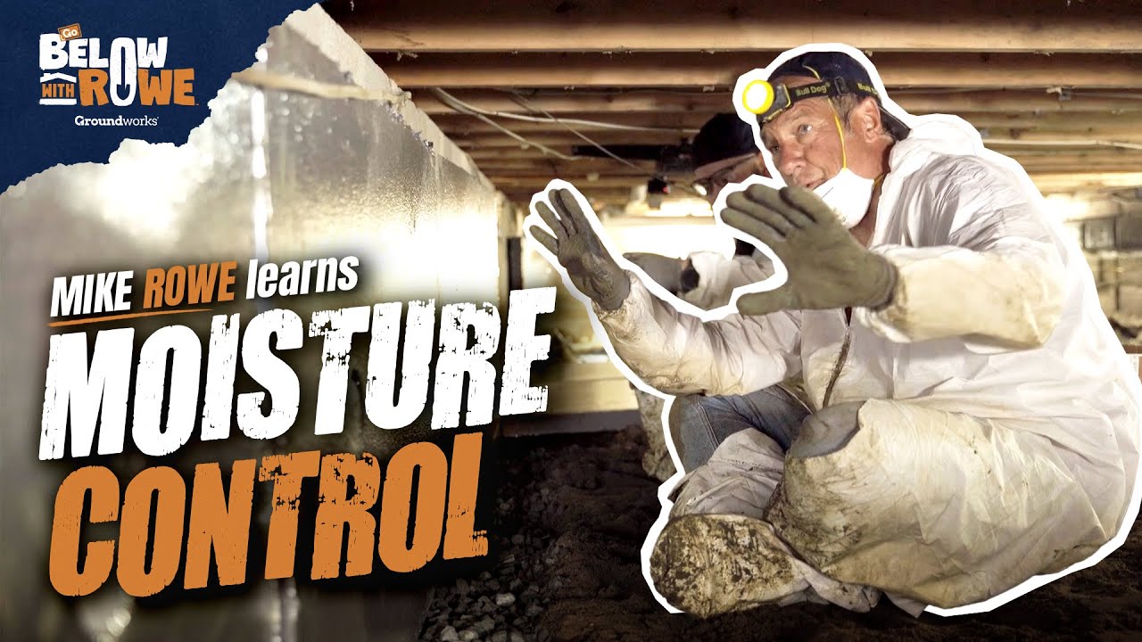 Crawl Space Encapsulation and Moisture Control with Mike Rowe - YouTube
