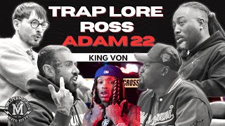 UP NEXT! TRAP LORE ROSS & ADAM 22 STOP BY & THINGS GET HEATED!!! 1ST CLIP DROPS 1PM TOMORROW