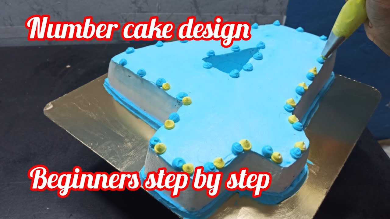 Number Cake How To Make Four Number Cake Step By Step Moon s number-cake-how-to-make-four-number-cake-step-by-step-moon-s