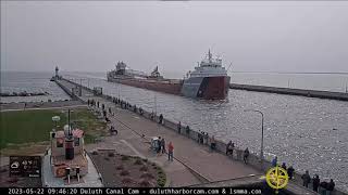 Arthur M. Anderson arrived Duluth at 9:48 AM