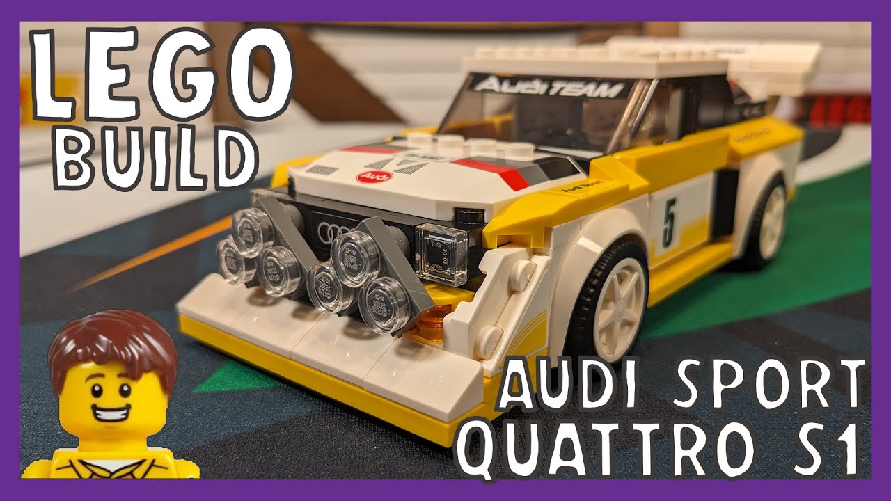 Building the Lego Audi Quattro S1 Set