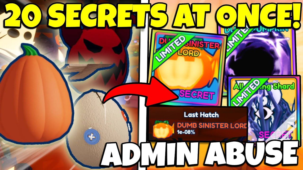 Я ВЫЛЕЙЛ БОЛЕЕ 20 СЕКРЕТОВ В АДМИНИСТРАТИВНОМ КОНТРОЛЕ НА ХЭЛЛОУИН! - СЕКРЕТ SM! | BGSI