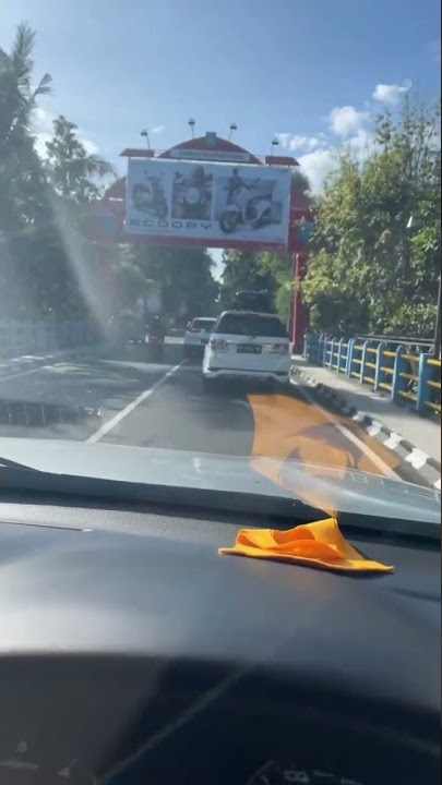 NYETIR MOBIL PAJERO SIANG HARI