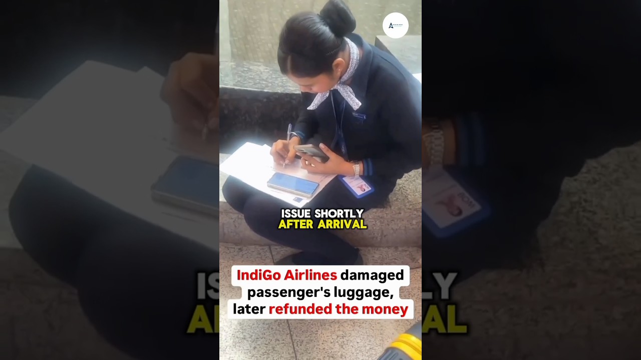 Indigo Damage Luggage 🧳💸 Refund Issued