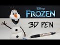 Olaf - Frozen - 3D pen creation