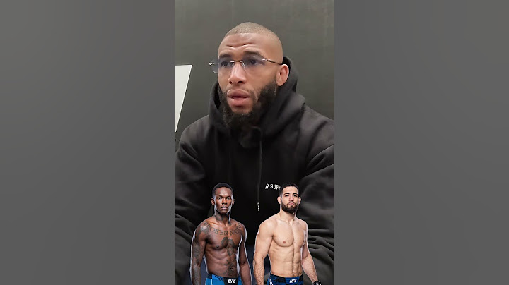Le pronostic de Salahdine Parnasse pour Adesanya vs. Imavov 🔥  #ufc