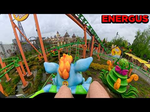 Energuś (Przód) - Energylandia 2026 (POV) (4K) (Zator, Polska)