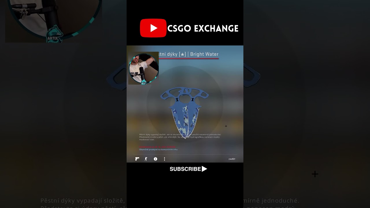 Unboxing shadow daggers bright water | CSGO 