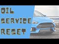 Ford Focus Mk3 service reset / oil reset - Easy DIY