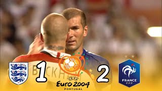 من الذاكرة : فرنسا 2-1 إنجلترا / يورو 2004 /دور المجموعات / جودة عالية / جنون يوسف سيف