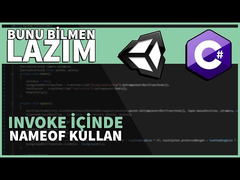 INVOKE İÇİNDE NAME OF KULLAN | Bunu Bilmen Lazım Unity 2D 3D C#