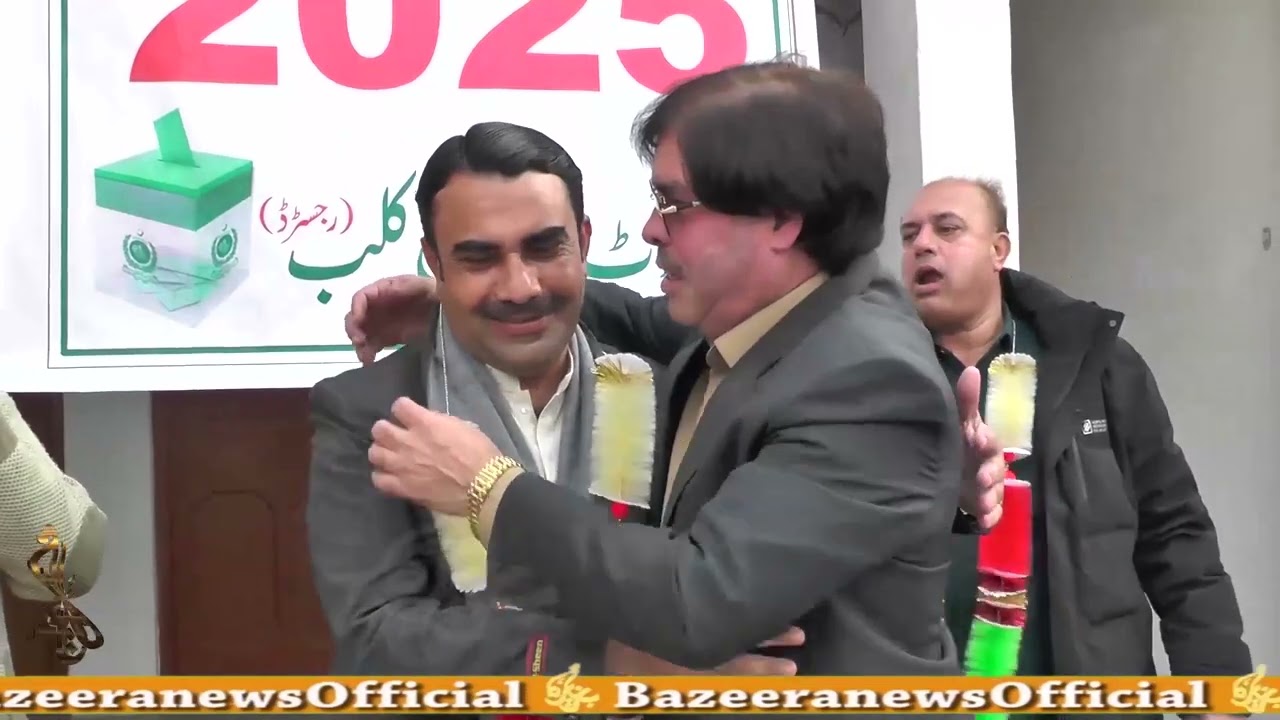 Barikot press club and Azizullah Gran Khan MPA