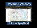 #loksewa #psc #nepal Vacancy Vacancy #shorts
