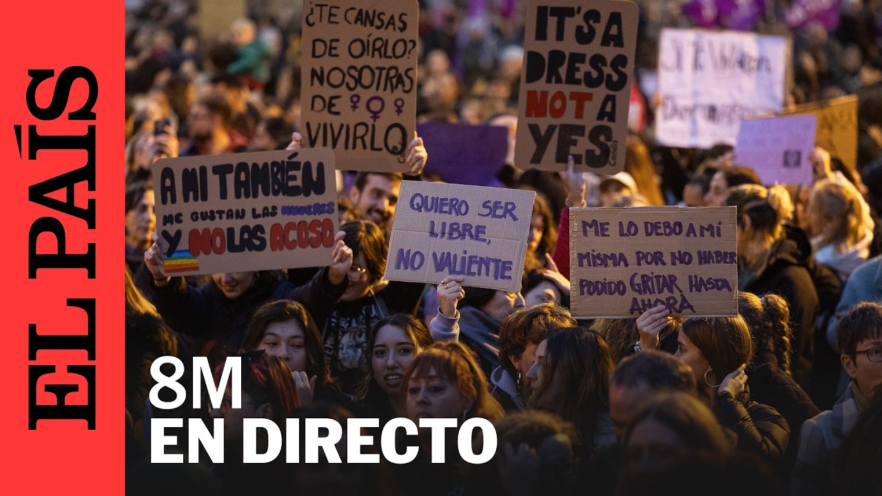 DIRECTO | 8M: Manifestación en Madrid por el Día de la Mujer | EL PAÍS