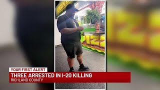 3 arrested after ‘targeted’ killing on I-20, deputies say
