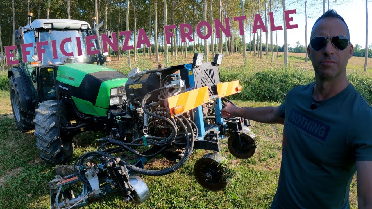 👉 Spedo Serie DUAL: Porta-attrezzi frontale con impianto idraulico indipendente e rientro automatico