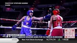 WATCH: Fort Carson soldier advances to 2024 Boxing Olympic Trials!