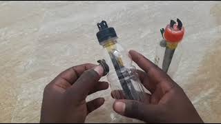 Home made Hydrogen and Oxygen separation in Salt Water
