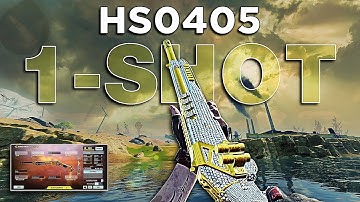 THIS is 1-SHOT HS0405 ( ADS + HIPFIRE ) with THIS GUNSMITH in CODM