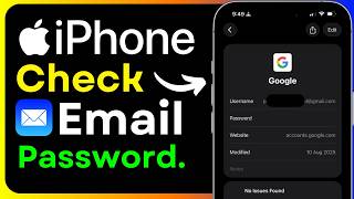 Check Email Password Iphone View Saved Passwords Ios Email Password Not Showing Fix