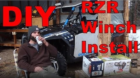 How-To Install a Winch on Polaris RZR 800 (EVERY STEP)