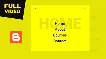 [FULL VIDEO] How To Design A Full Screen Animated Nav Menu Using GSAP