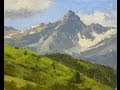 How to paint mountains