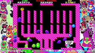 Bubble Bobble (Arcade) Round 1 - 100 | Bad End