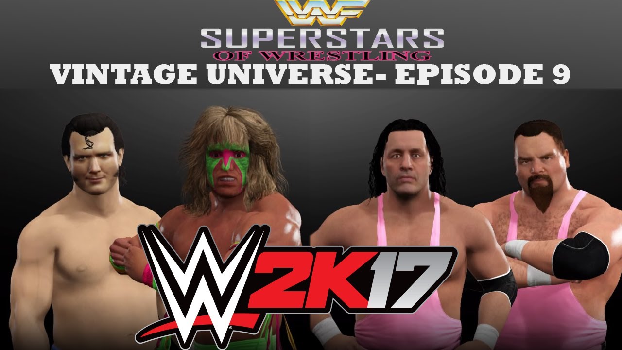 WWE2k17 - Vintage Universe - Episode 9 - Superstars of Wrestling wwe raw 2019 new