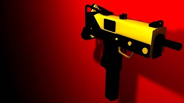 Mac 10 in C4D - Model I Made