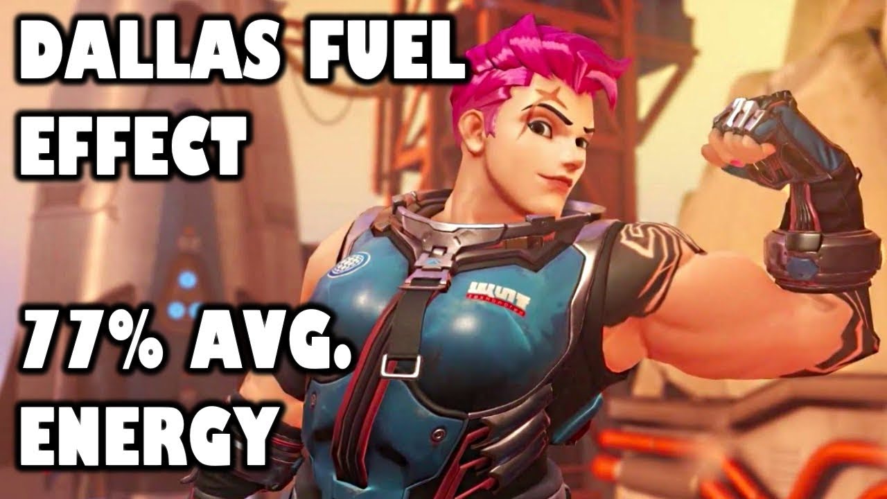 Dallas Fuel Effect - Zarya 77% Average Energy