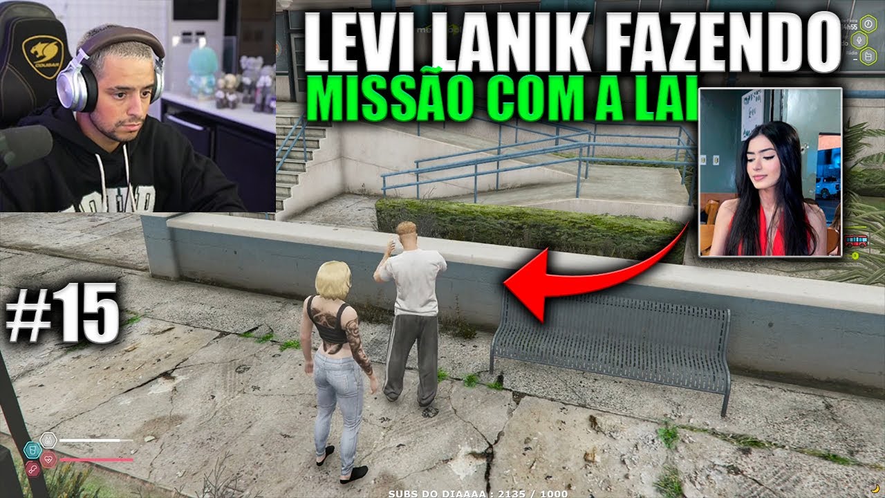 LEVI LANIK E A LAI FAZENDO MISSÃO PRA GANHAR DINHEIRO! EP 15