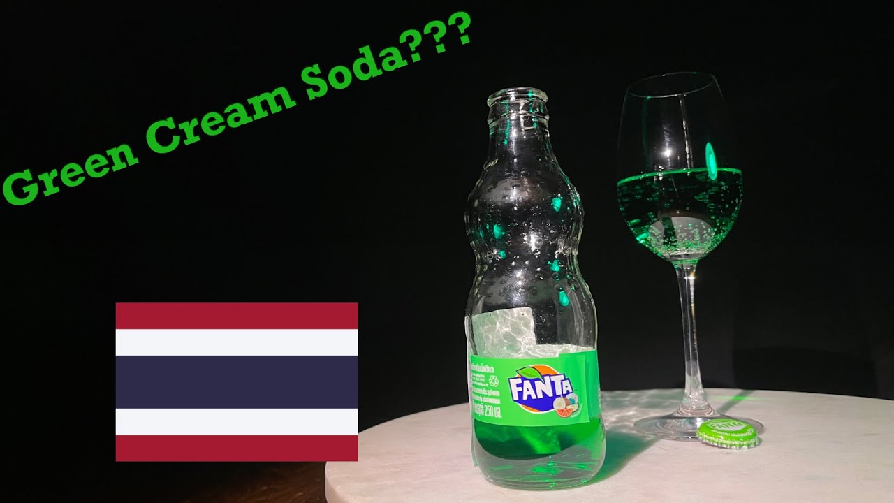 Green Cream Soda (Thailand) YouTube