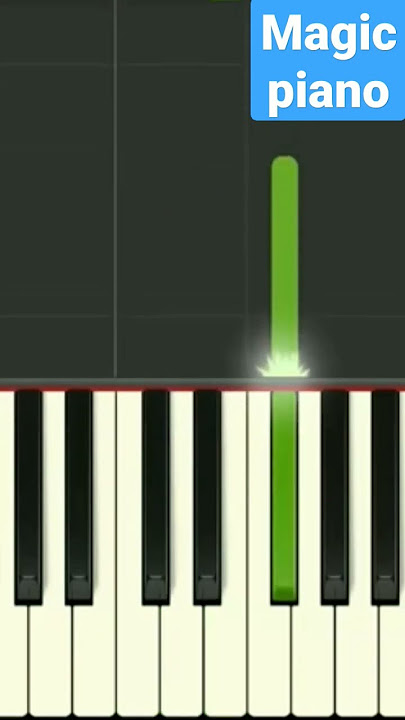 Seni Severdim (Piano tutorial) #tiktok #magicpiano