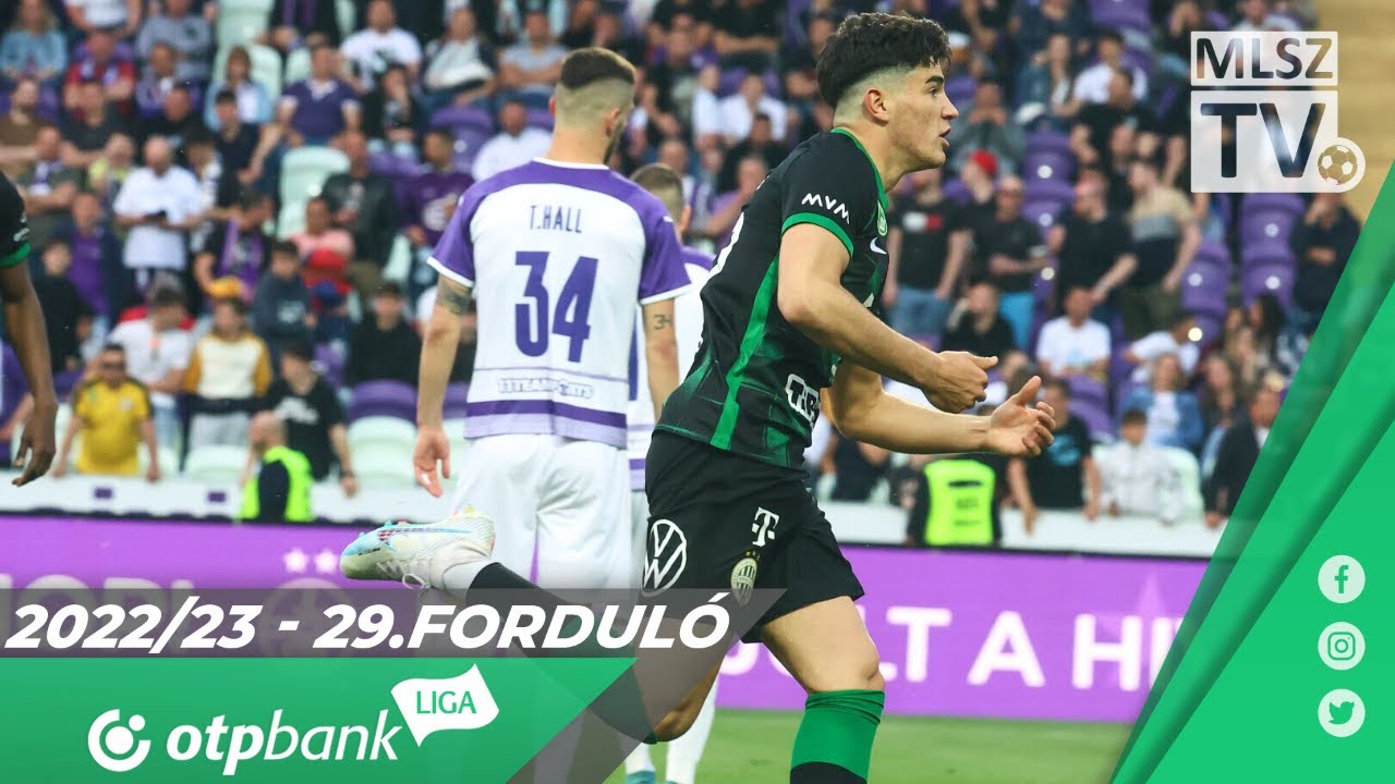 ⁣Újpest FC - Ferencvárosi TC | 2-3 | (1-1) | OTP Bank Liga | 29. forduló | MLSZTV