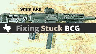 AR9 Stuck Bolt Carrier Group EASY FIX