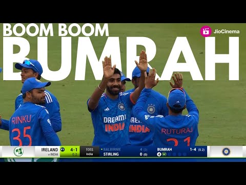 Jasprit Bumrah returns with a bang | India vs Ireland T20I