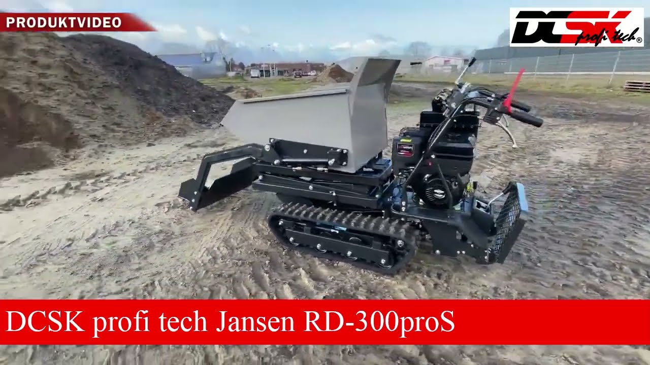 DCSK profi tech - Jansen RD 300proS dumper