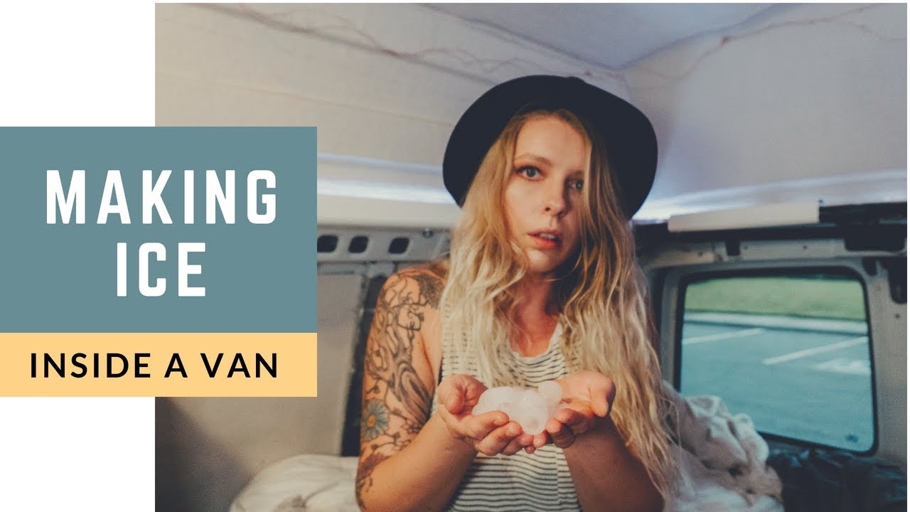 IS MAKING ICE IN A VAN POSSIBLE ??? NEWAIR AI250W PORTABLE ICE MAKER