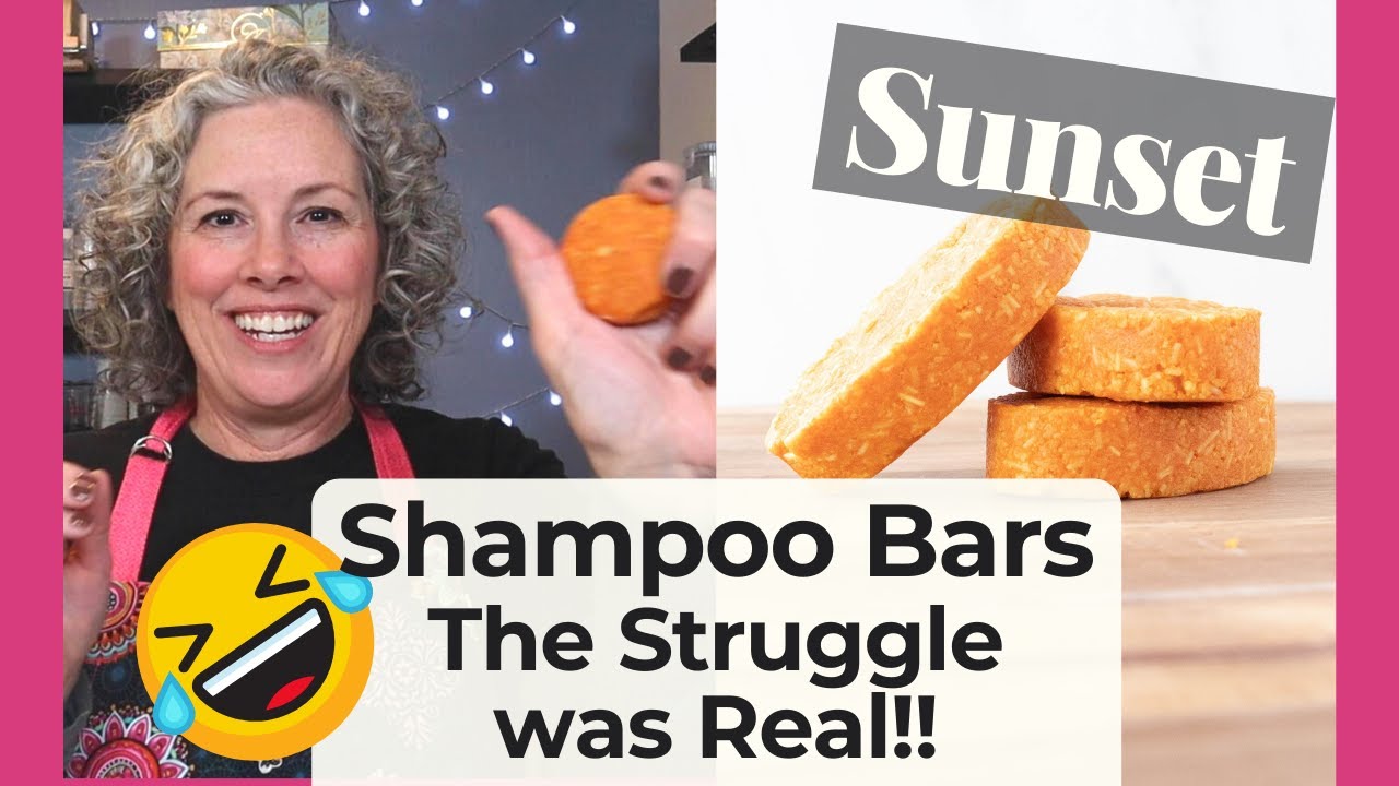 How to Make Sulfate Free Shampoo Bars Struggles with Mold YouTube